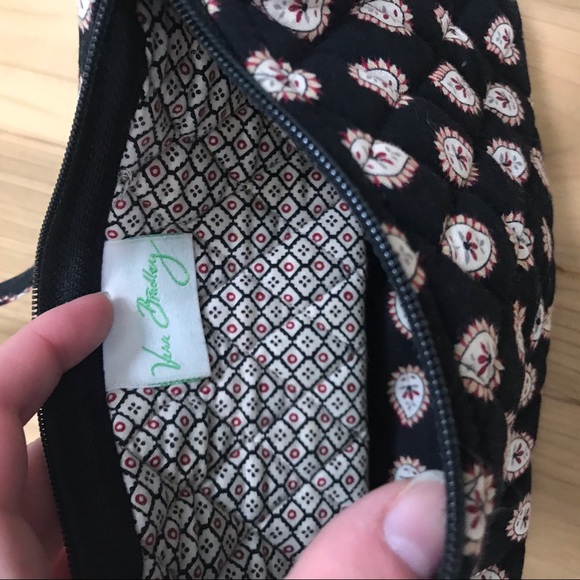 Vera Bradley black printed crossbody mini bag - Picture 3 of 3